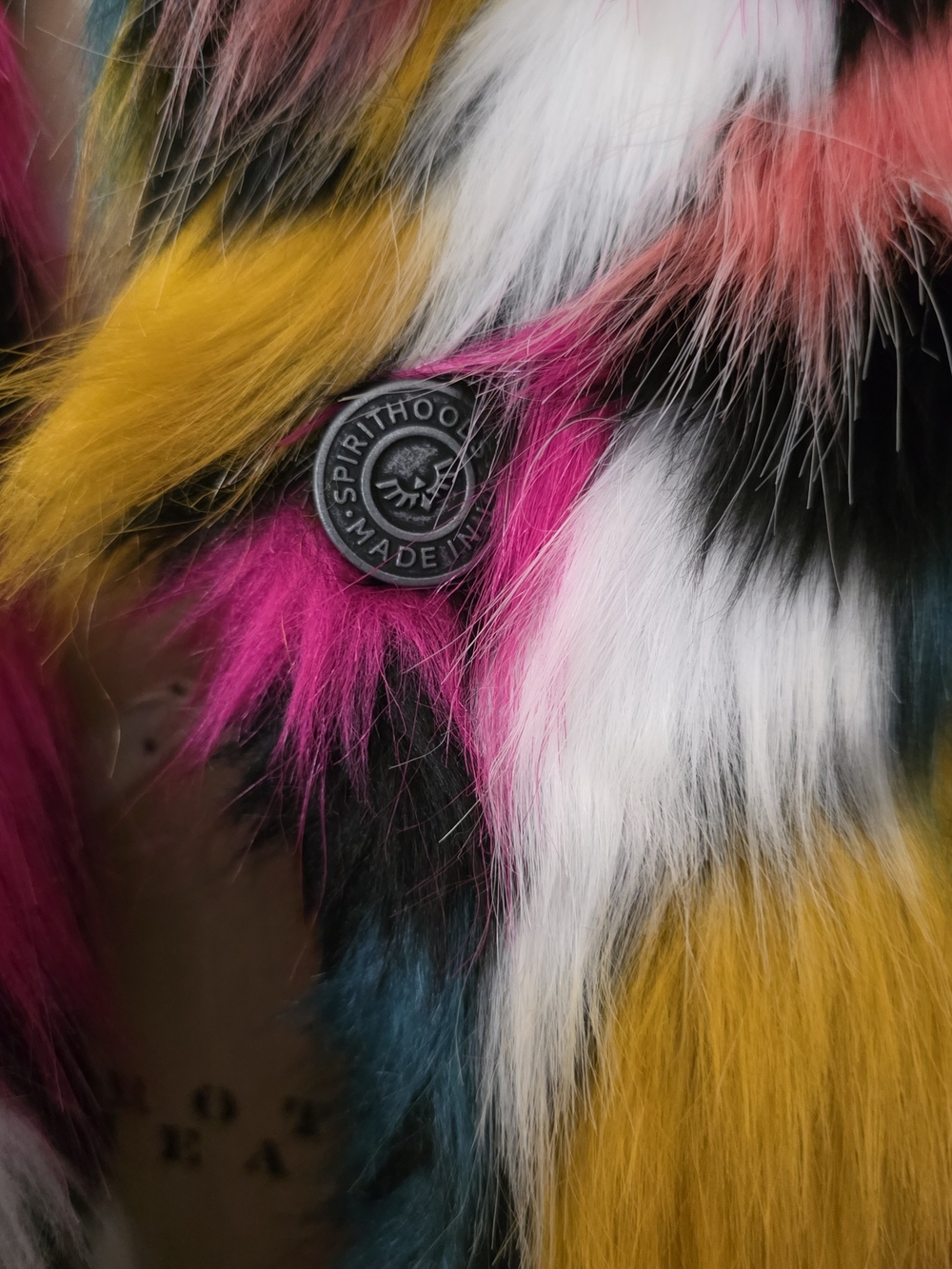 SpiritHoods Collector's Edition Monarch Butterfly Faux Fur Coat - Picture 4 of 13